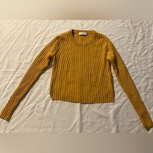 BaBaton Mustard Yellow Women's Sweater